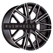Диски Khomen Wheels 9,5x21/5x112 ET31 D66,6 KHW2101 (Q7/Touareg) Black-FP Диски Khomen Wheels 9,5x21/5x112 ET31 D66,6 KHW2101 (Q7/Touareg) Black-FP