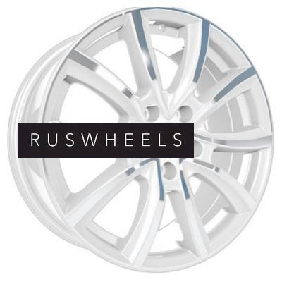 Диски СКАД 7x17/5x114,3 ET41 D67,1 Онтарио (КЛ216) Алмаз белый