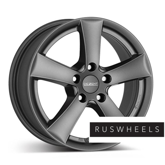 Диски Dezent R17 / 7J PCD 5x114.3 ЕТ 48.5 ЦО 67.1 TX graphite