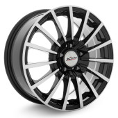 Диски Xtrike 6.5\R15 5*100 ET38 d67.1 BK/FP