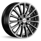 Диски Xtrike 7,0\R17 5*110 ET37 d65.1 BK/FP