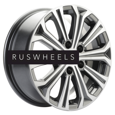 Диски Khomen Wheels 6,5x16/5x114,3 ET46 D67,1 KHW1610 (Mitsubishi) Gray-FP