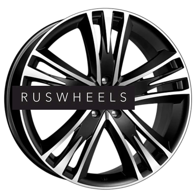 Диски КИК 8,5x20/5x130 ET40 D84,1 Атлас (КС661M) Алмаз черный