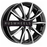 Диски iFree 7,5x18/5x108 ET35 D67,1 Каzантип (КС684М) Блэк Джек