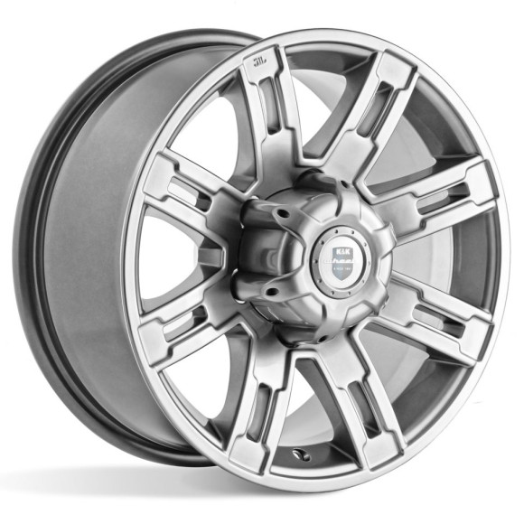 Диски КиК 7.5\R16 6*139.7 ET30 d67.1 Дарк платинум