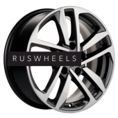 Диски Khomen Wheels 6,5x16/5x100 ET39 D57,1 KHW1612 (Polo) Gray-FP Диски Khomen Wheels 6,5x16/5x100 ET39 D57,1 KHW1612 (Polo) Gray-FP