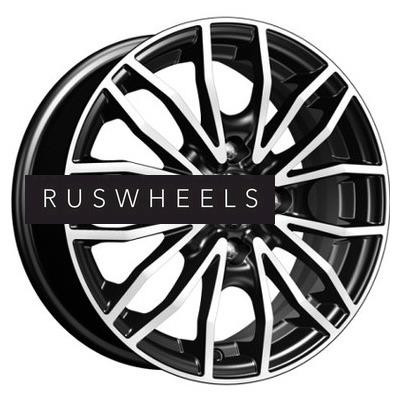 Диски iFree 5,5x14/4x100 ET38 D67,1 Флайт (КС676М) Блэк Джек