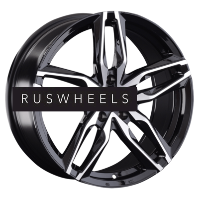 Диски Replay 8x18/5x112 ET25 D66,6 VV291 BKF (конус, C570)