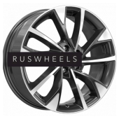 Диски КИК 7x17/5x105 ET38 D56,6 Роквуд (КС900) Алмаз черный Диски КИК 7x17/5x105 ET38 D56,6 Роквуд (КС900) Алмаз черный