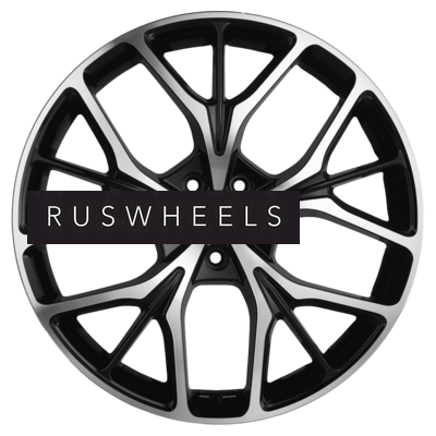 Диски Khomen Wheels 8x20/5x114,3 ET45 D64,1 KHW2012 (Haval M6 (Plus)) Black-FP Диски Khomen Wheels 8x20/5x114,3 ET45 D64,1 KHW2012 (Haval M6 (Plus)) Black-FP