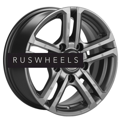 Диски Khomen Wheels 6,5x16/5x139,7 ET40 D98,5 KHW1602 (Niva 4x4) Gray