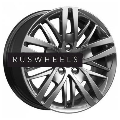 Диски КИК 7x16/5x100 ET46 D57,1 Fencer-оригинал (КС730) Дарк платинум