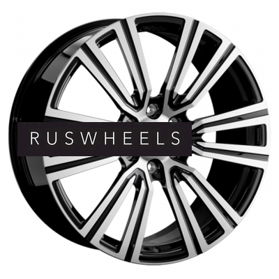 Диски LS Forged 8x19/6x139,7 ET25 D106,1 LS FG15 BKF (конус, C570)