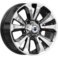 Диски КиК 8,0\R18 5*139.7 ET30 d108.5 Алмаз черный Диски КиК 8,0\R18 5*139.7 ET30 d108.5 Алмаз черный