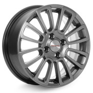 Диски КиК 6,0\R15 4*100 ET37 d60.1 Дарк платинум