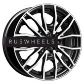 Диски iFree 5,5x14/4x98 ET35 D58,5 Флайт (КС676М) Блэк Джек