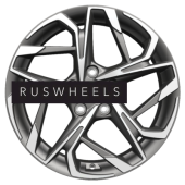 Диски Khomen Wheels 7x17/5x110 ET40 D67,1 KHW1716 (Evolute i-Joy) Gray-FP
