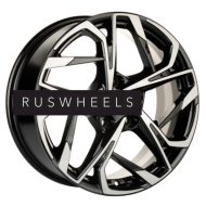 Диски Khomen Wheels 7x17/5x114,3 ET45 D60,1 KHW1716 (Changan/Geely/Lexus/Toyota) Black-FP Диски Khomen Wheels 7x17/5x114,3 ET45 D60,1 KHW1716 (Changan/Geely/Lexus/Toyota) Black-FP