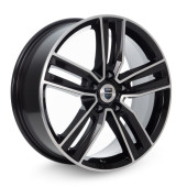 Диски КиК 7,0\R18 5*112 ET43 d57.1 Алмаз черный