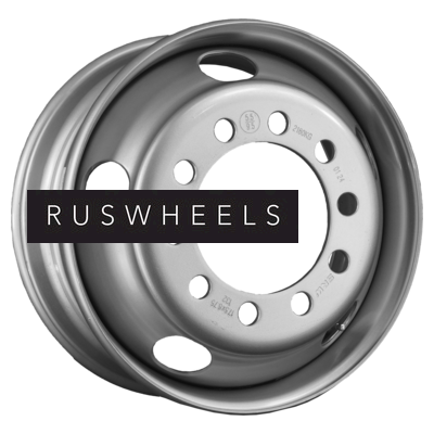 Грузовые диски SRW 6,75x17,5/10x225 ET132 D176 Silver (5176774) (9,5 мм) Китай, прицеп 2 180 кг