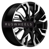 Диски Khomen Wheels 7x18/5x114,3 ET45 D66,1 KHW1809 (Teana/X-trail) Black-FP Диски Khomen Wheels 7x18/5x114,3 ET45 D66,1 KHW1809 (Teana/X-trail) Black-FP