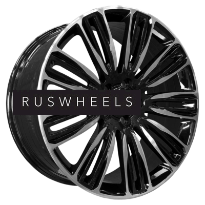 Диски PDW 9,5x21/5x120 ET48 D72,56 5312 Gloss Black Machine Face (PDW)