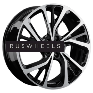 Диски LS Forged 8x19/5x120 ET41 D72,6 LS FG22 BKF (конус, C570)