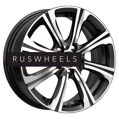 Диски iFree 6x15/4x100 ET35 D67,1 Апероль (КС862) Блэк Джек