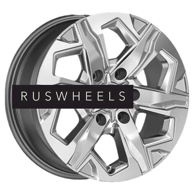 Диски КИК 7,5x17/6x139,7 ET36 D100,1 Тейт (КС1050) Дарк платинум Диски КИК 7,5x17/6x139,7 ET36 D100,1 Тейт (КС1050) Дарк платинум