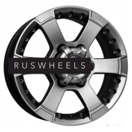 Диски КИК 7x16/6x139,7 ET38 D108,1 M56 (КС593) Дарк платинум