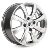 Диски КиК 6,0\R15 4*100 ET50 d60.1 Дарк платинум