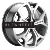 Диски Khomen Wheels 6,5x17/5x114,3 ET40 D64,1 KHW1710 (Haval F7/F7x) Gray-FP