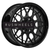 Диски LS Forged 9x17/6x139,7 ET20 D106,1 LS FG52 BK (конус, Колпак+лого)