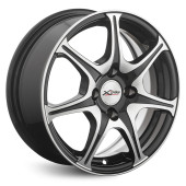 Диски Xtrike 6,0\R14 4*100 ET35 d67.1 BK/FP