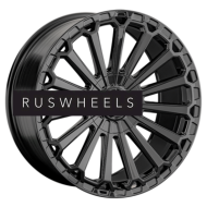 Диски LS FlowForming 9x20/6x114,3 ET25 D67,1 RC80 BK (конус, Колпак+лого)