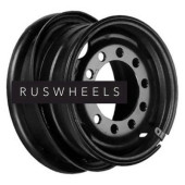 Грузовые диски Kronprinz/Accuride 12x21/10x286 ET100 D222 M28DS37 Black (43118-3101012-55) (12 мм) УРАЛ-430206/44202/43202/5423/5323 4 000 кг