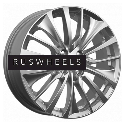 Диски КИК 6,5x17/4x100 ET43 D60,1 Flanker (КС905) Дарк платинум