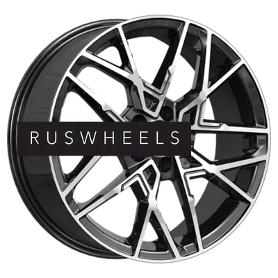 Диски КИК 7x18/5x115 ET43 D70,2 Вудроф (КС1044) Алмаз черный