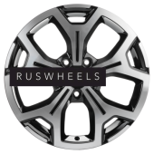 Диски Khomen Wheels 6,5x17/5x108 ET50 D63,3 KHW1710 (Focus) Black-FP
