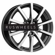 Диски iFree 7x17/5x114,3 ET50 D67,1 Big Byz (КС680) Блэк Джек