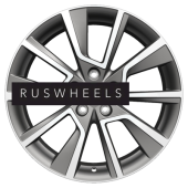 Диски Khomen Wheels 7x18/5x114,3 ET48,5 D67,1 KHW1802 (Sportage) Gray-FP