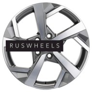 Диски Khomen Wheels 7x17/5x114,3 ET45 D66,1 KHW1712 (Teana/X-Trail) Gray-FP Диски Khomen Wheels 7x17/5x114,3 ET45 D66,1 KHW1712 (Teana/X-Trail) Gray-FP