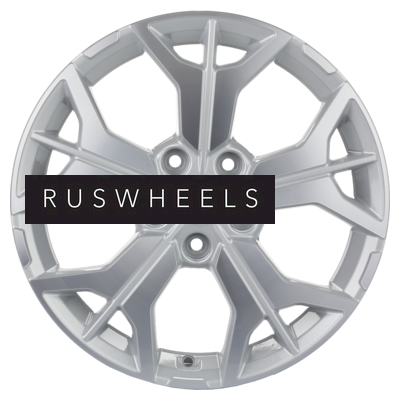 Диски Khomen Wheels 7x17/5x114,3 ET45 D60,1 KHW1715 (Changan/Geely/Lexus/Toyota) F-Silver-FP