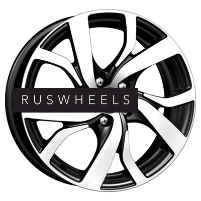 Диски КИК 6,5x16/5x105 ET39 D56,6 Палермо-оригинал (КС607) Алмаз черный