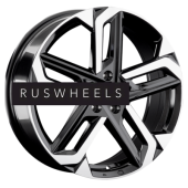 Диски Replay 7,5x19/5x108 ET36 D65,1 CHR56 BKF (конус, C570)