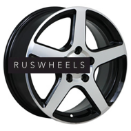 Диски Alcasta 6,5x16/5x105 ET38 D56,6 M62 BKF