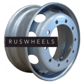 Грузовые диски Kronprinz/Accuride 8,25x22,5/10x335 ET152,5 D281 M22 Silver (RZB15098OE) (12,5 мм) ИСУЗУ, автобусы иномарки 3 750 кг внеш.