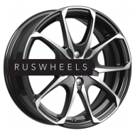 Диски iFree 6x16/4x100 ET45 D60,1 Такеши (КС877) Блэк Джек