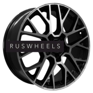 Диски Khomen Wheels 7x18/5x114,3 ET45 D67,1 KHW1818 (Mazda CX-5/Kia Seltos) Black-FP