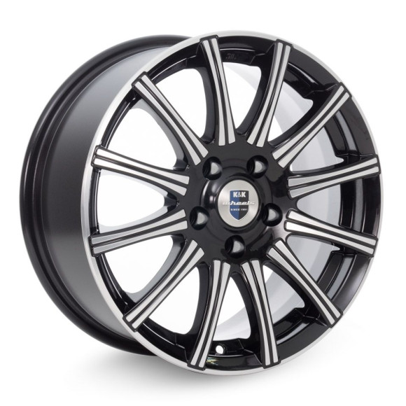 Диски КиК  Сиеста (КС478)  7,0\R16 4*108 ET27  d65,1  Алмаз черный  [13175]